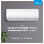 Midea Xtreme Inverter - 12000btu - R410a
