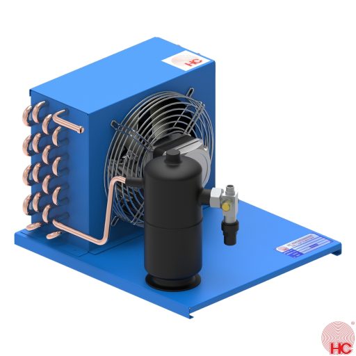 HC Condenser Base - HCB-251-3R - 3 Rows | 1X 250mm Fan