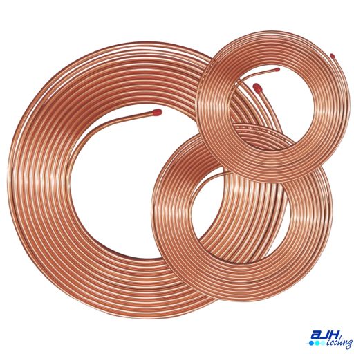Copper Soft Drawn Coil - 1/4" | 6.35mm - 15.24M | R22