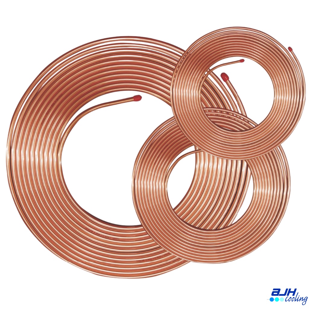 Copper Soft Drawn Coil - 1/4" | 6.35mm - 15.24M | R22